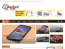 Tablet Screenshot of gadgetrick.com